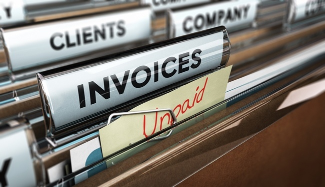 Can you write off unpaid invoices